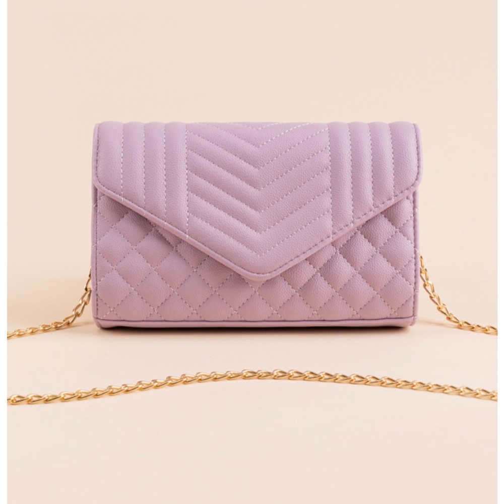Francesca’s Collections Eva Quilted Crossbody